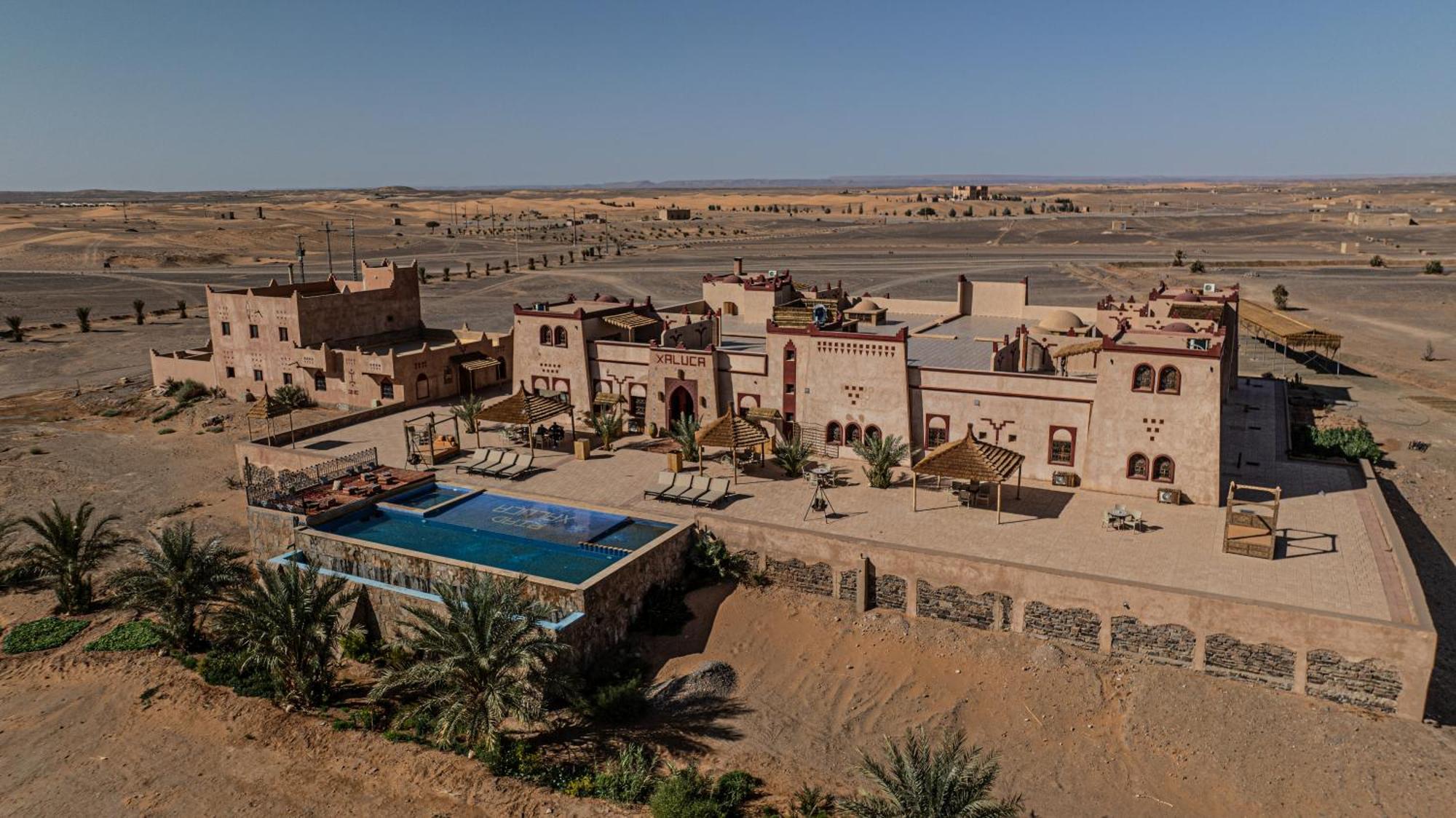 Hotel Riad Xaluca Мерзуга Екстер'єр фото